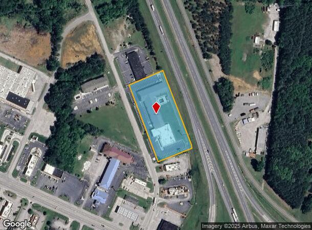  126 Expressway Dr, Manchester, TN Parcel Map