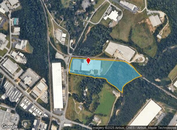 280 Cane Creek Rd, Fletcher, NC Parcel Map