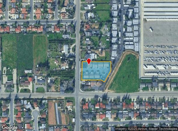 3460 N Brawley Ave, Fresno, CA Parcel Map