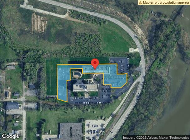  1152 N White River Pkwy West Dr, Indianapolis, IN Parcel Map