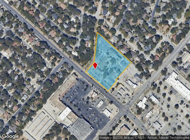 2805 Thousand Oaks Dr, San Antonio, TX Parcel Map