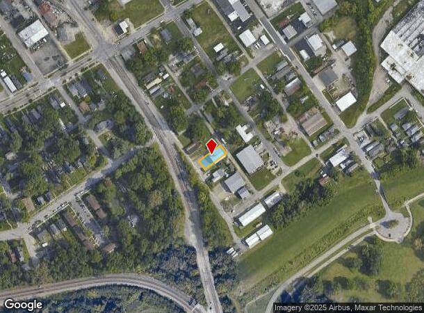  58 Vincennes St, New Albany, IN Parcel Map