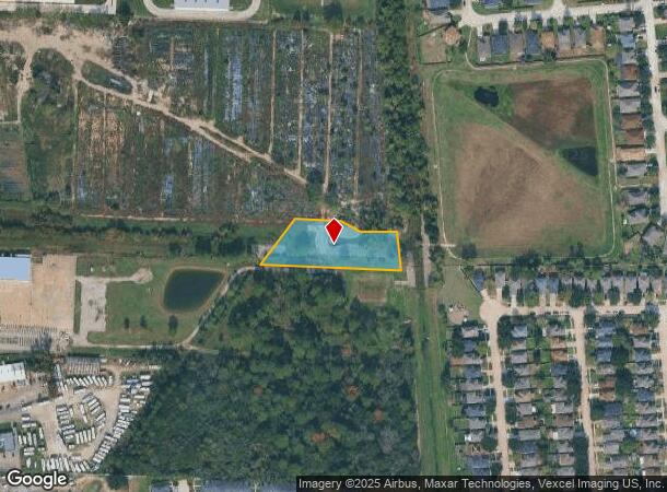 16615 North Fwy, Houston, TX Parcel Map