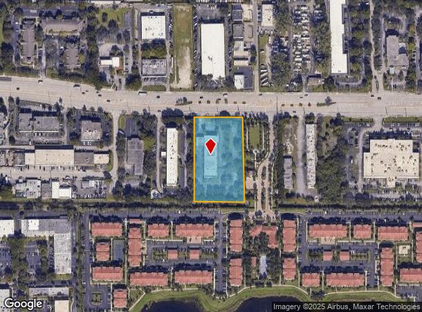  3710 W Commercial Blvd, Tamarac, FL Parcel Map