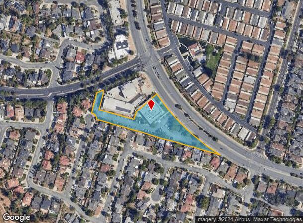  5671 Santa Teresa Blvd, San Jose, CA Parcel Map