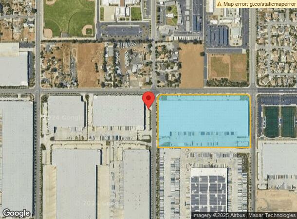  10985 Oleander Ave, Fontana, CA Parcel Map