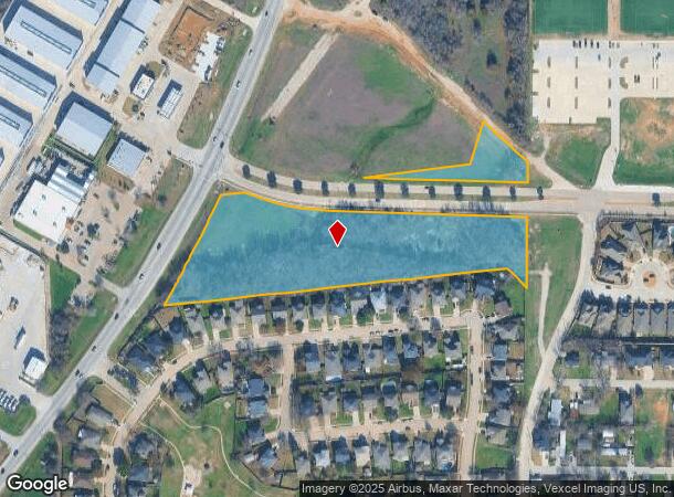 2300 Bobcat Blvd, Roanoke, TX Parcel Map