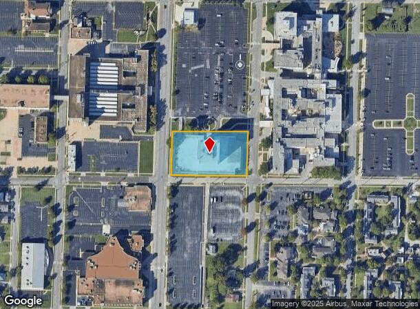  1443 N Robberson Ave, Springfield, MO Parcel Map