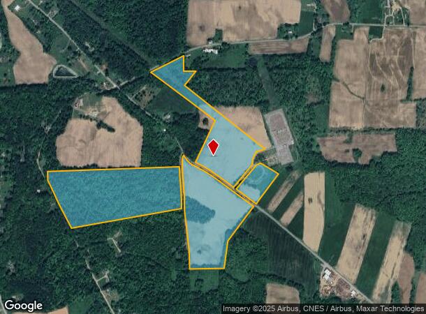  3560 Franklin Pike, Cochranton, PA Parcel Map