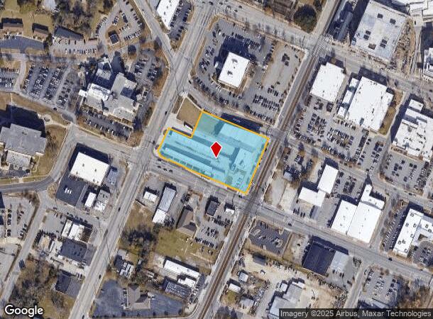  505 Franklin St, Fayetteville, NC Parcel Map