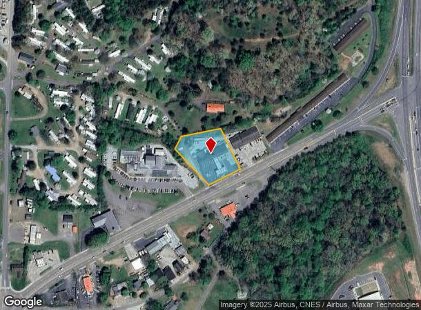 1252 E Main St, Franklin, NC Parcel Map