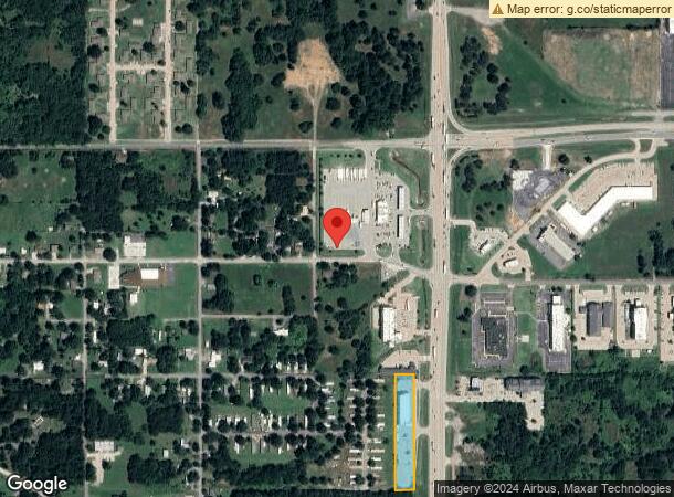  1601 N 32Nd St, Muskogee, OK Parcel Map