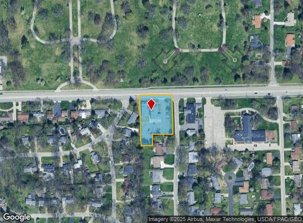  4029 W Central Ave, Toledo, OH Parcel Map