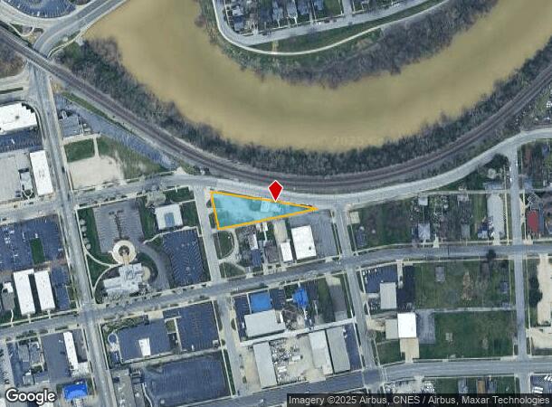  620 E Berry St, Fort Wayne, IN Parcel Map