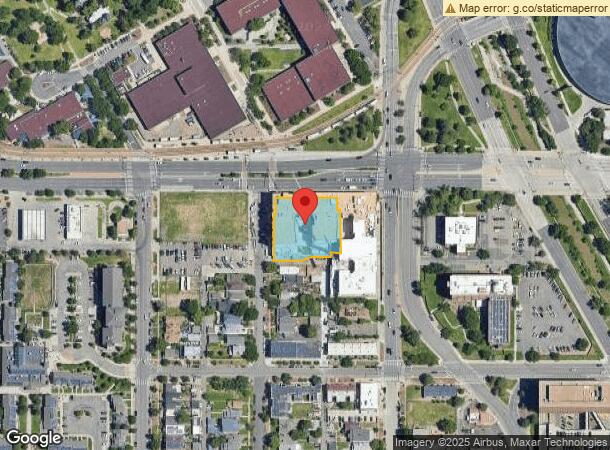  1050 W Colfax Ave, Denver, CO Parcel Map