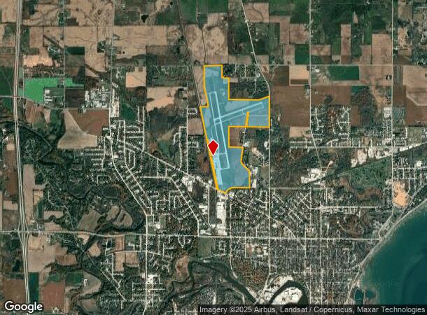 1805 Freedom Way, Manitowoc, WI Parcel Map