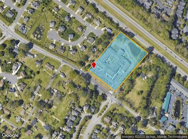  361 Great Bridge Blvd, Chesapeake, VA Parcel Map