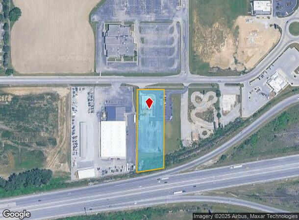  1721 E 60Th St, Anderson, IN Parcel Map