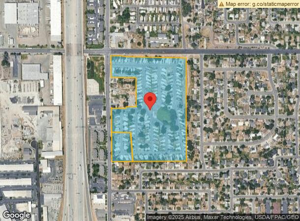  222 N 1200 W, Orem, UT Parcel Map