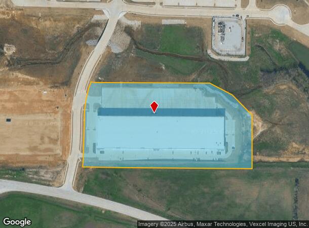 3434 Mcpherson Dr, Justin, TX Parcel Map