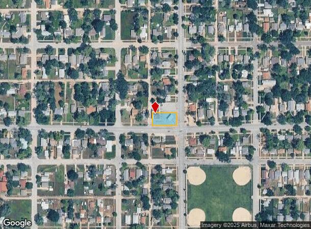  1701 N Monroe St, Hutchinson, KS Parcel Map