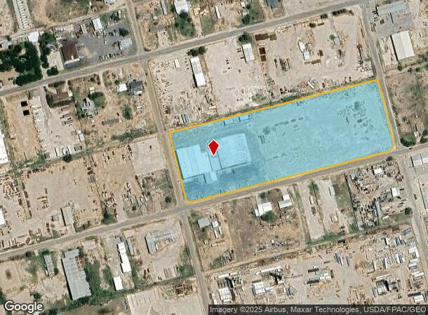  2600 W 81St St, Odessa, TX Parcel Map