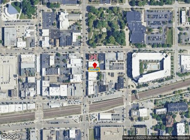  125 N Main St, Wheaton, IL Parcel Map