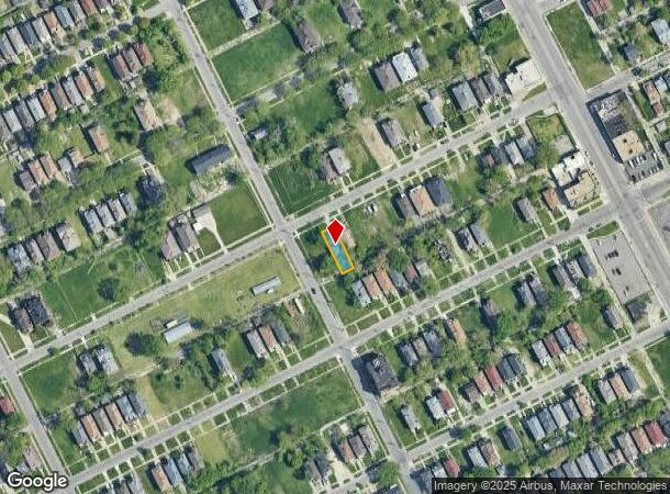  2741 Monterey St, Detroit, MI Parcel Map
