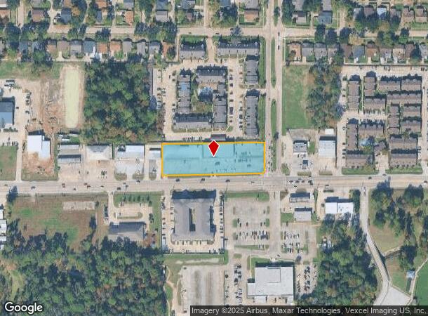 14355 Wallisville Rd, Houston, TX Parcel Map
