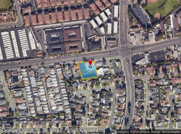  202 W Lincoln Ave, Orange, CA Parcel Map