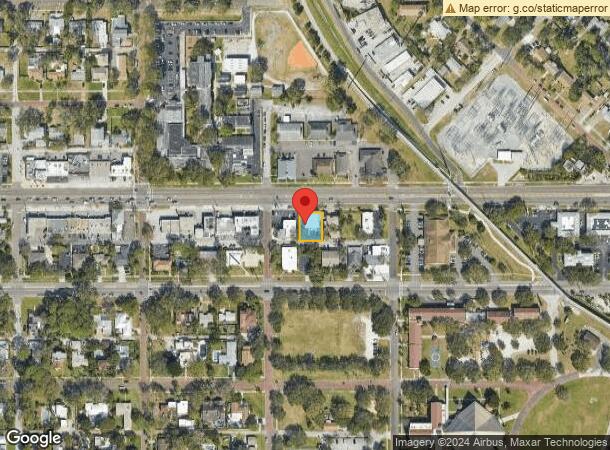  7024 Central Ave, Saint Petersburg, FL Parcel Map