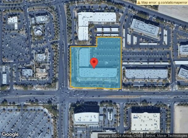  10794 W Charleston Blvd, Las Vegas, NV Parcel Map