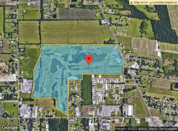  2129 N University Ave, Carencro, LA Parcel Map