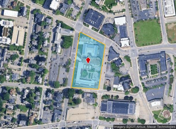 55 Salisbury St, Worcester, MA Parcel Map