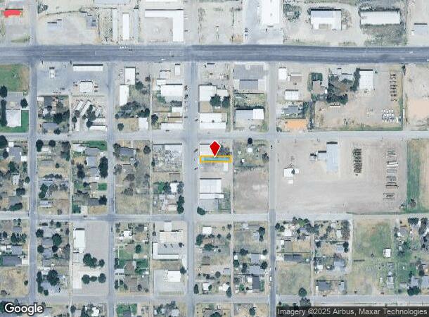  206 Main St, Idalou, TX Parcel Map