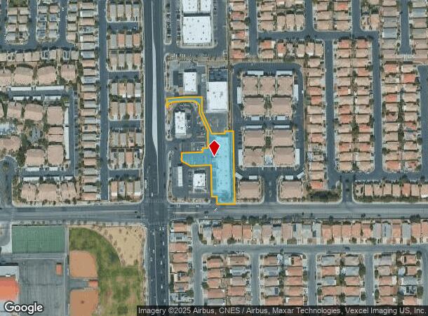  6870 S Fort Apache Rd, Las Vegas, NV Parcel Map