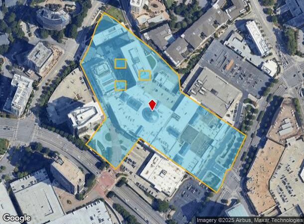 3500 Peachtree Rd Nw, Atlanta, GA Parcel Map