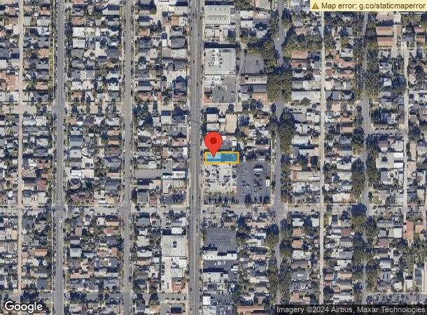  615 S Main St, Santa Ana, CA Parcel Map