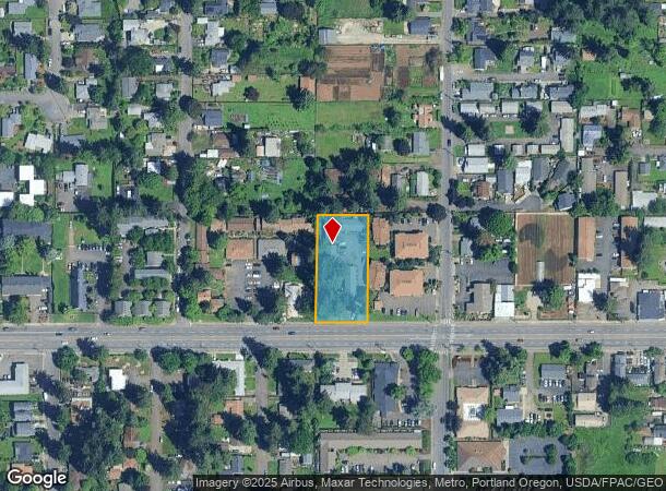  13711 Se Stark St, Portland, OR Parcel Map