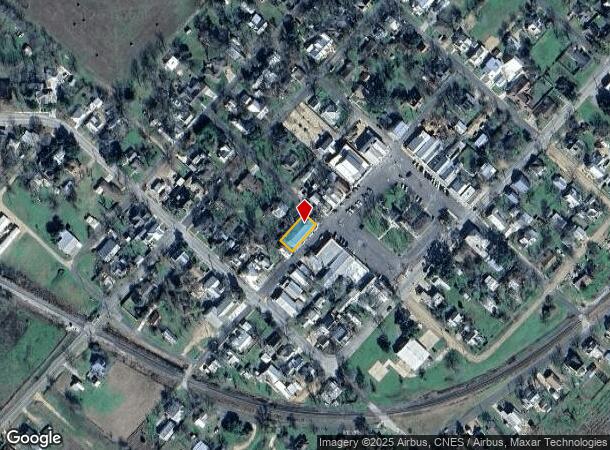 201 W Fayette St, Fayetteville, TX Parcel Map