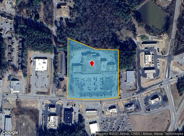 1005 Monroe St, Carthage, NC Parcel Map