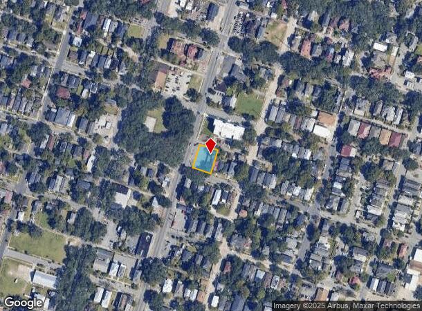  2210 Montgomery St, Savannah, GA Parcel Map