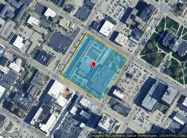  325 N Michigan St, Toledo, OH Parcel Map