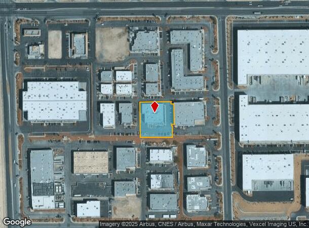  2567 W Cheyenne Ave, North Las Vegas, NV Parcel Map