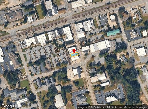  126 S Pendleton St, Easley, SC Parcel Map