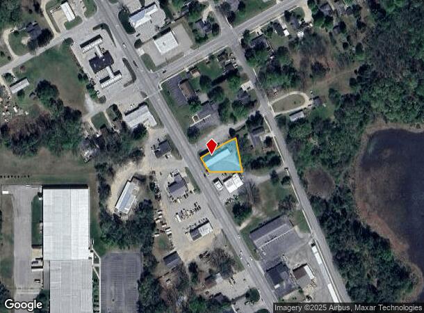  404 Adams St, Newaygo, MI Parcel Map