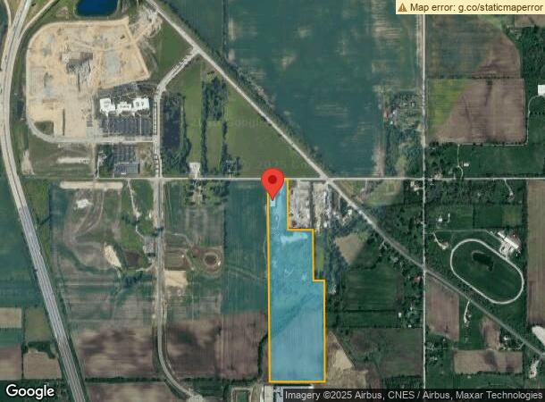  1715 E 129Th Ave, Crown Point, IN Parcel Map