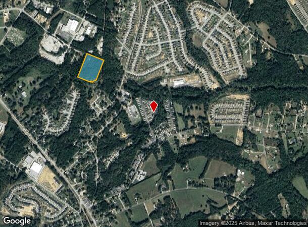  1507 Antioch Church Rd, Fountain Inn, SC Parcel Map