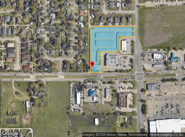  1525 W Pleasant Run Rd, Lancaster, TX Parcel Map