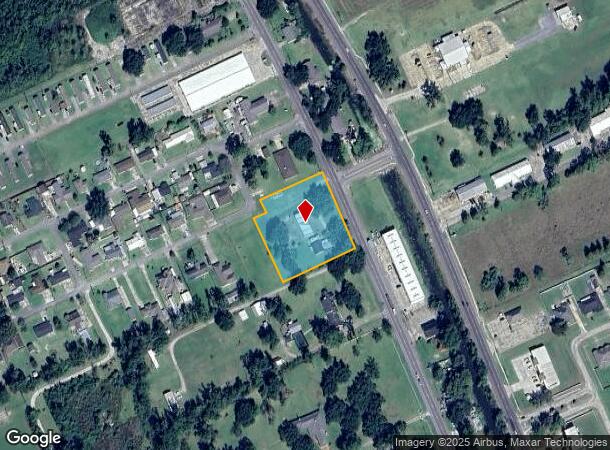 4608 W Main St, Houma, LA Parcel Map